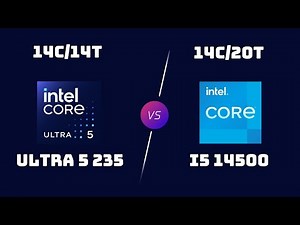 Ultra 5 235 vs i5-14500 – Desktop CPU Performance Test