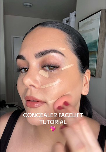 Concealer Facelift Tutorial for a Snatched Look