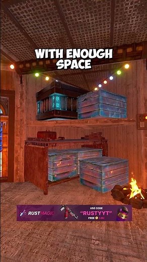 Willjum's SECRET Bunker Base in RUST - #rust #rustgame #rustshorts #shorts