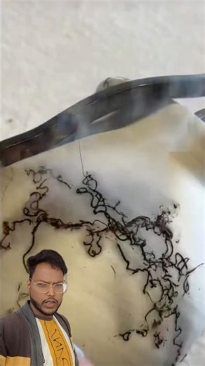 Unbelievable! 😲 In China, Handmade Clay Pots Get 3D Designs Using Burning Hair!”