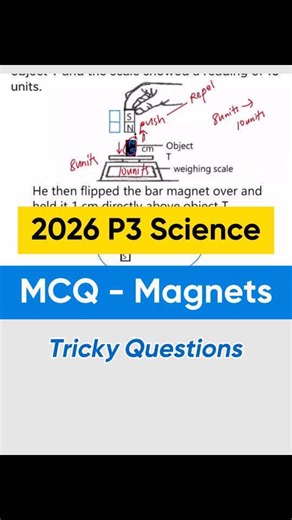 #psle #PSLE #psle2026 #sgtuition #sgparents #p3 #prelims #primaryschool #science #pslescience #sciencetiktok #sciencemcq