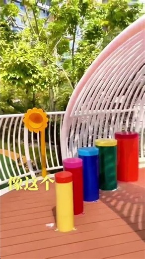 Outdoor School Activity Route for Balance and Team Learning