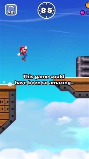 Super Mario Run had insane potential...and they decided made it the worst mario game ever