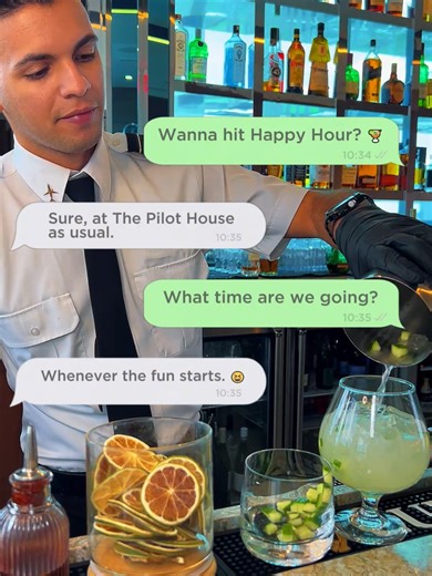 The perfect plan starts the same way every time: great company, great drinks, and The Pilot House waiting for you. 🍸✨ #ThePilotHouseMiami #MiamiSpringsRestaurant #MiamiRestaurant #Airportview #Airportrestaurant