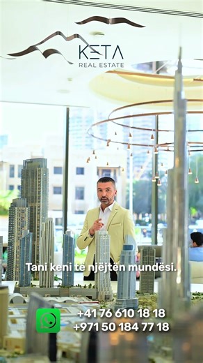 💭 Paramendoni sikur të kishit blerë një banesë pranë Burj Khalifës.