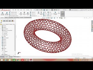 Hexagonal Torus | Solidworks Design Hub