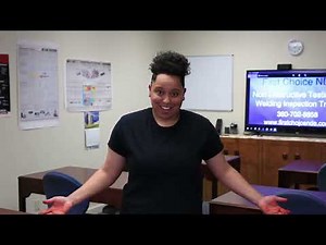 Magnetic Particle Testing with a Yoke