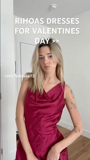 VALENTINES DAY DRESS TRY ON HAUL #valentinesday #dresstryonhaul #rihoas