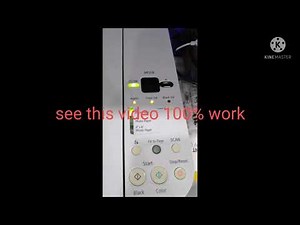 canon pixma 3E1 fix canon pixma mp258 error 3e1