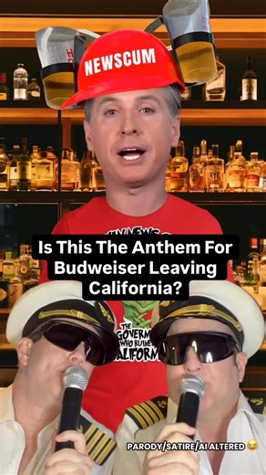 Is This THE ANTHEM for Budweiser Leaving California?!🍺😳🤣 #satire #parody #politicalhumor | HardNox