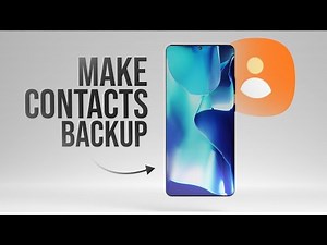 How to Take Contacts Backup in Android (tutorial)