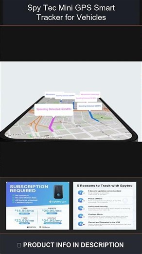 Spytec Atlas GPS Tracker for Vehicles & Kids