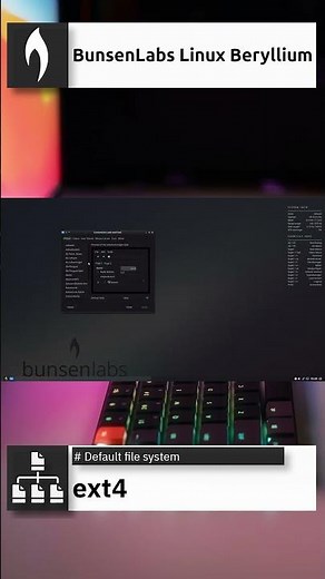 BunsenLabs Linux Beryllium Quick Overview #shorts