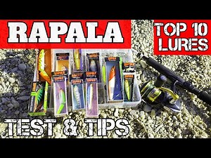 TOP 10 RAPALA LURES TEST AND TIPS