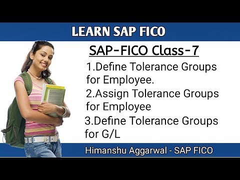 Define Tolerance Group in SAP FICO in hindi
