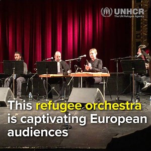 Music is a universal language 🎵 🥁 The refugee orchestra is more than a performance - it's proof of the talent refugees can share with their new homes. | UNHCR, the UN Refugee Agency