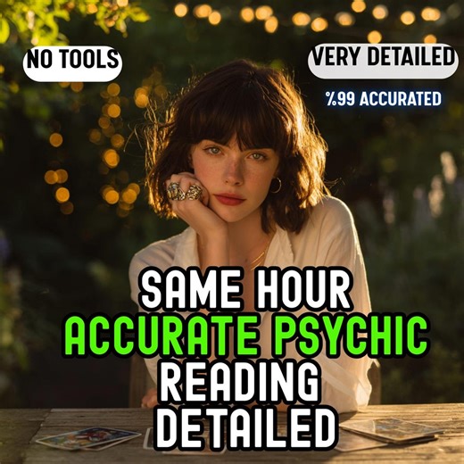 Accurate Psychic Reading | Receive Clear, Honest, and Detailed Future Insights About Love, Career, and Personal Growth With Same Hour Focus - Etsy