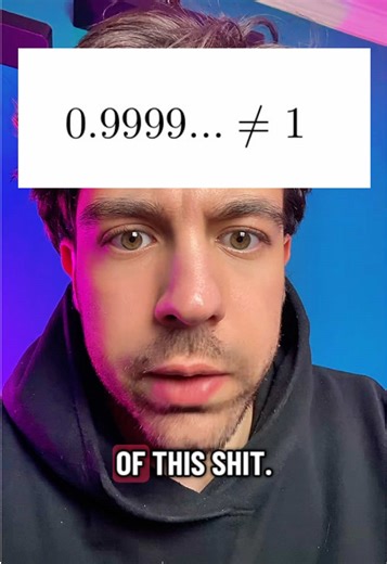 Ending this 0.999=1 debate once and for all😠 #stem #fyp #math #engineering #edutok