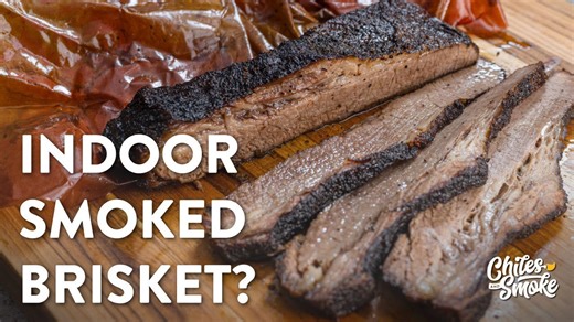 Smoking Brisket Indoors with GE Profile Smart Smoker