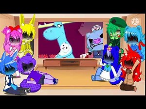 Реакция Happy tree friends на HTF amnesia 1.5 | Gacha Friends