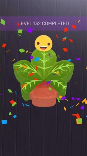 Sponge art level completed leaf 🌿 art #game #shorts