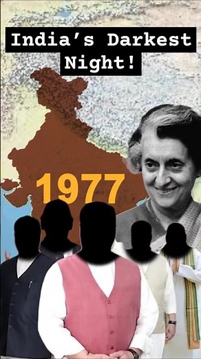 June 26, 1975 – India’s Darkest Night! The Truth Behind Emergency 1975