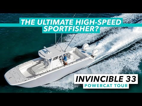 The ultimate high-speed sportfisher? Invincible 33 powercat tour | Motor Boat & Yachting