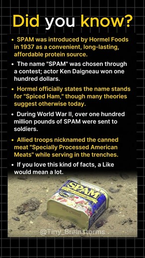 The Meat that Won the War