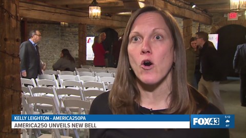 America250PA unveils custom-designed bell in Lancaster County