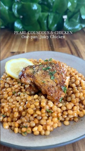 Juicy Chicken & Couscous, YUM!