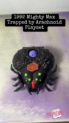 1992 Mighty Max Trapped by Arachnoid Playset!! #nostalgia #retrotoys #pollypocket #90skid #miniatures #pretendplay #minitoys #90snostalgia #childhoodmemories | CPJ Collectibles
