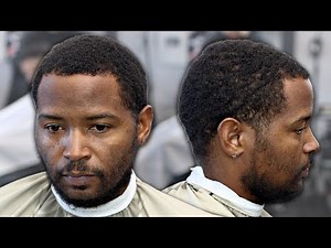 HAIRCUT TUTORIAL: LOW TAPER ON 360 WAVES | BEARD TRIM | CRISPY LINE UP