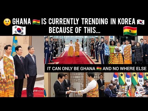 😲 Ghana 🇬🇭 Is Once Again Trending In Korea 🇰🇷 Because Of This...