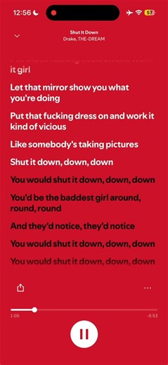 🎧🎚️: Drake- Shut It Down (feat. The-Dream) #wavylyric #fyp #drake #music #viral
