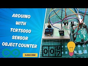 Arduino TCRT5000 Sensor Counter | Object Detection & Counting with OLED Display | Arduino Project