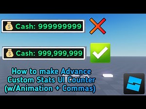 How to make ADVANCE Stat UI Counter | Roblox Studio Tutorials