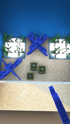 Minecraft Aquarium for my Dog 🐟 #shorts