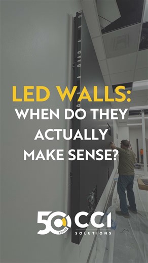 Do churches need LED walls? Sometimes yes. Sometimes no. It depends on the room, viewing distance, brightness needs, and budget. The goal isn’t having the newest gear — it’s choosing technology that best serves the mission. #ChurchTech #AVL #LEDWall #ChurchProduction