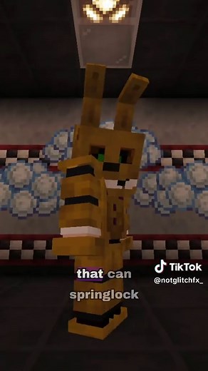 Getting SPRINGLOCKED in Minecraft #minecraft #scary #fnaf #mod #minecrafttutorial