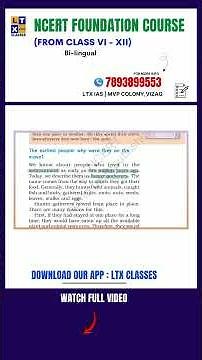 NCERT History | Class VI Chapter 2 | UPSC | APPSC | TGPSC | #NCERTHistory #LTXIAS #UPSC