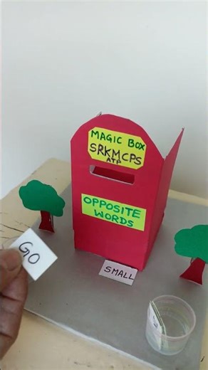 Magic box English opposite words, Sarvepalli Radha Krishna MCPS, ANANTAPUR.