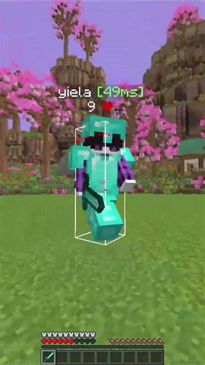 INSANE 10-HIT COMBO 🎯 Minecraft Sword Kit PvP! #minecraftpvp #minecraft #short