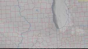 LAKE EFFECT CLOUDS can be seen sweeping off Lake Michigan as frigid arctic air rides over the comparatively "warm" lake waters. ALSO NOTE the river valleys carved in the region's snowpack which become visible as the sun rises and illuminates them in this Sunday morning GOES-19 weather satellite animation courtesy of the COD GOES WEATHER SATELLITE SITE. | Tom Skilling