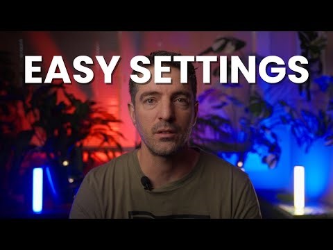 Camera Settings for Absolute Beginners (Set & Forget for Video)