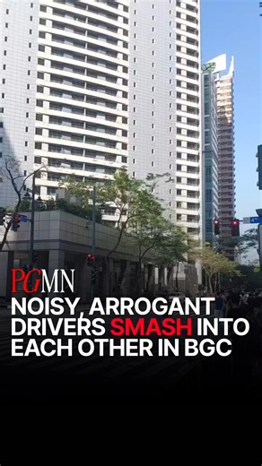 A collision between several reckless drivers in Bonifacio Global City quickly escalated into a domino effect. The chain reaction caused multiple vehicles driven by individuals thirsty for attention to crash into each other. Bystanders are heard in the background mocking the situation with the appropriate glee. | Peanut Gallery Media Network