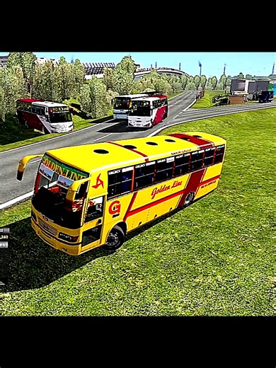 Crazy Speed Bus Journey in ETS2