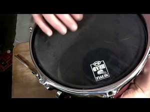 drum trigger on acustic drum for my Alesis nitro kit part 1...EASY!