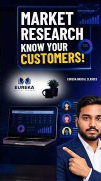 Market Research in Digital Marketing | Find Your Customers & Competitors | Day 6 #business #digital