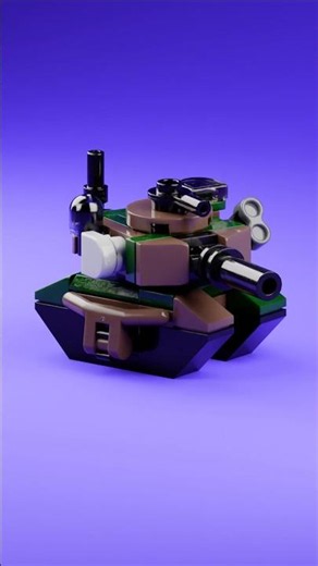 LEGO Medium Tank 💥 Building Process