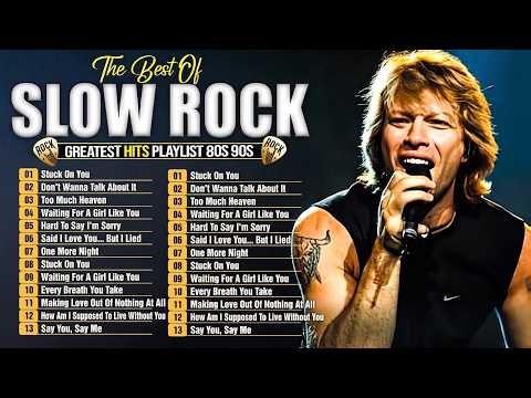 Scorpions, Aerosmith, BonJovi, Led Zeppelin, The Eagles🤘Greatest Hits Slow Rock Ballads 70s 80s 90s